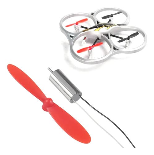4x Motores Sin Núcleo 3.7v 50,000rpm Con Helices Micro Fpv