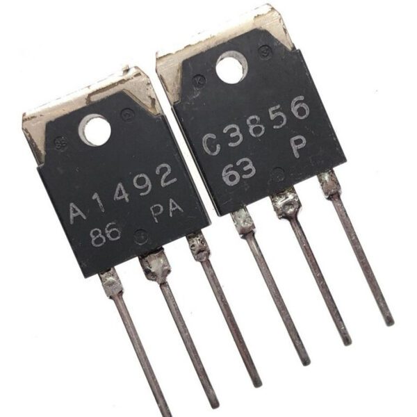 Par Transistores 2sa1492 A1492 2sc3856 C3856 To-3p