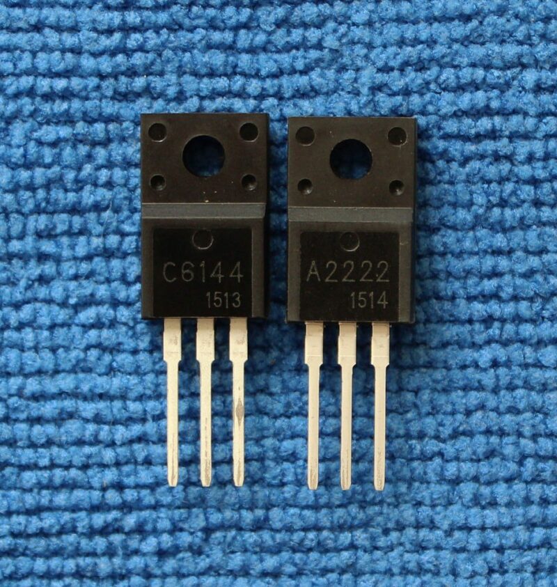 10 X Pack Transistor 2sa2222 + 2sc6144 A2222 C6144 Impresora - Image 2