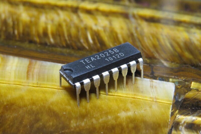 2 X Tea2025 Tea2025b Stereo Audio Amplifier Dip-16 2025b - Image 2