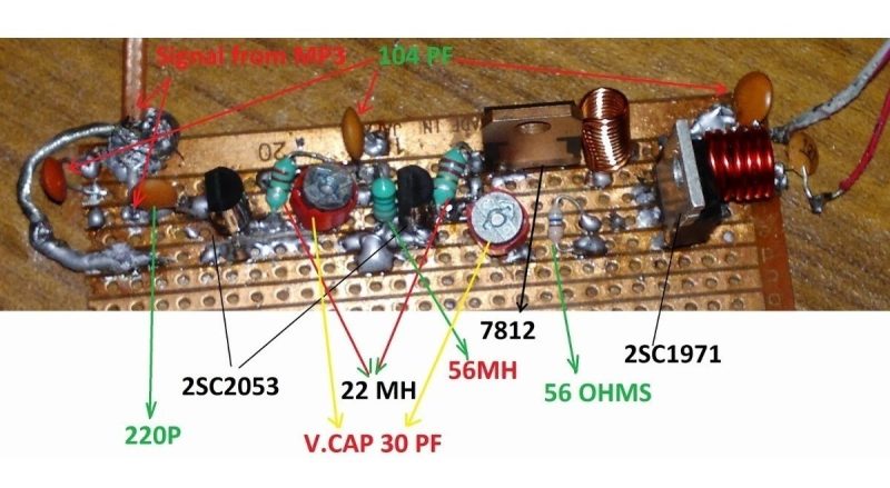 C1971 2sc1971 Transistor Amplificador Transmisor Fm 7w - Image 4