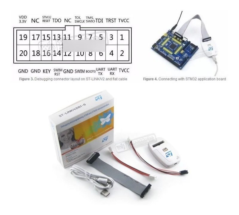 St-link V2 St Microcontrolador Stm8 Stm32 Programador Profes - Image 3