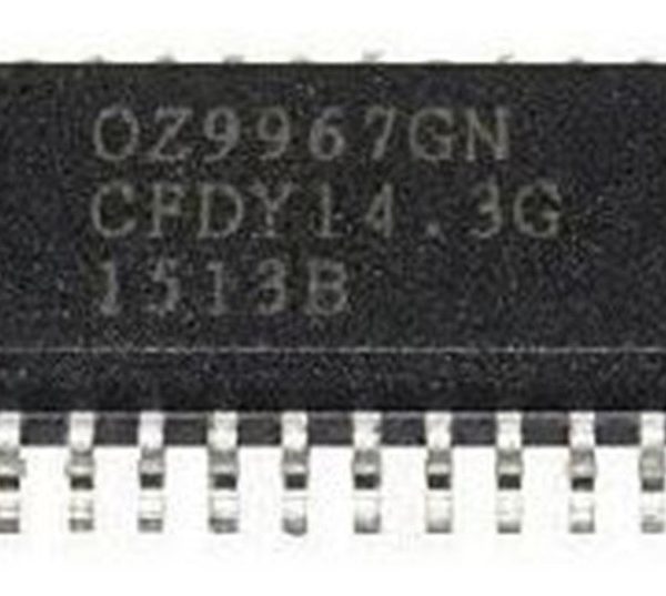 Oz9967gn Oz 9967 Gn 6 String Power Led Control Sop-28