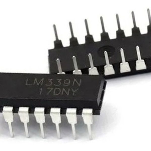 2 X Lm339n Lm339 Cuádruple Comparador De Tensión Dip-14 Ic