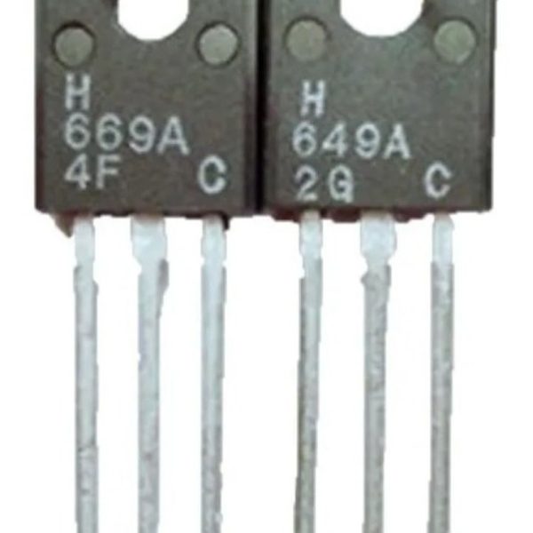 Par Transistor H669a+h649a 669a 649a 180v 1.5a