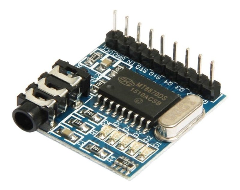 MÃ³dulo De DecodificaciÃ³n Dtmf Mt8870 Mt8870d Arduino, Micro