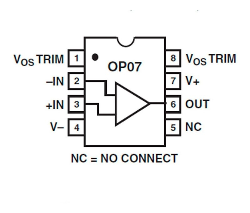 Op 07 Op-07 Op07 Op07cp Amplificador Operacional Precision - Image 2
