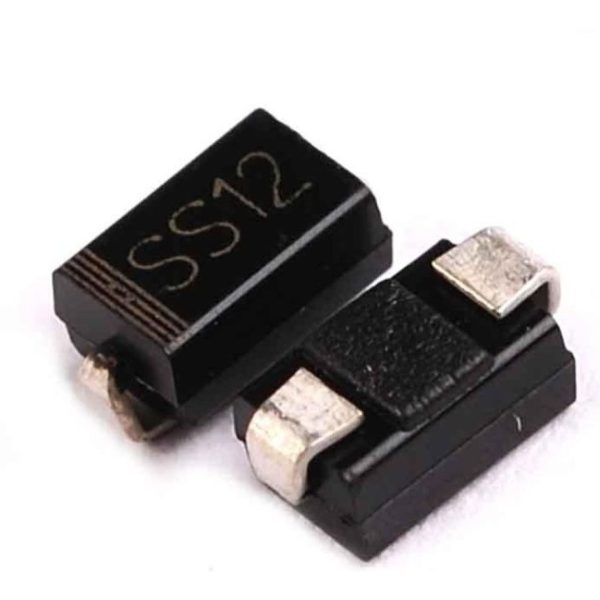 2 X Ss12 Diodo Ss12 1n5817 Smd 1a 20v 214ac In5817