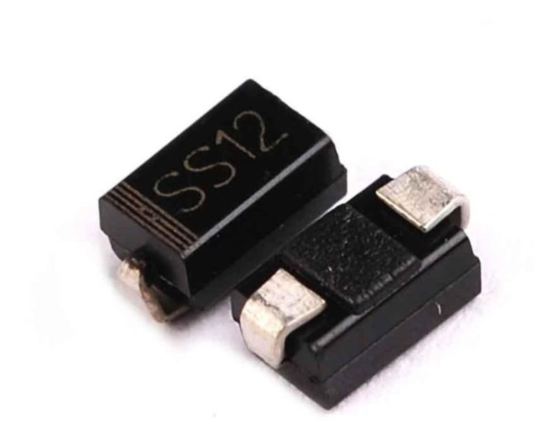 2 X Ss12 Diodo Ss12 1n5817 Smd 1a 20v 214ac In5817
