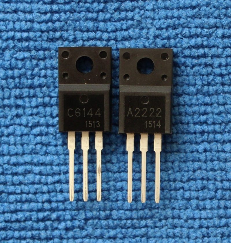 Pack Transistor 2sa2222 + 2sc6144 A2222 C6144 Impresora - Image 2