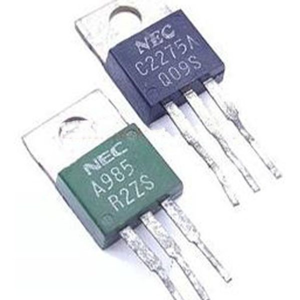 2sa985-p/a985 + 2sc2275-p/c2275 Nec To-220 X Par