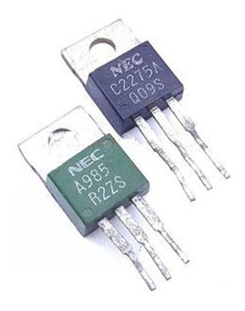 2sa985-p/a985 + 2sc2275-p/c2275 Nec To-220 X Par