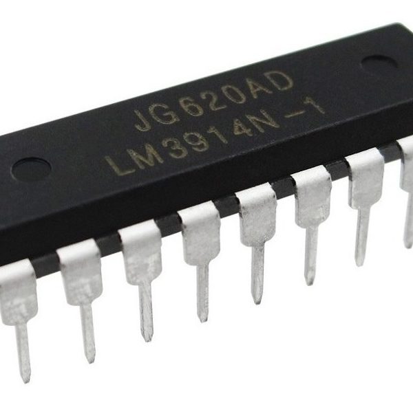 2 X Circuito Integrado Lm3914n Lm3914n-1 Lm3914 Dip-18
