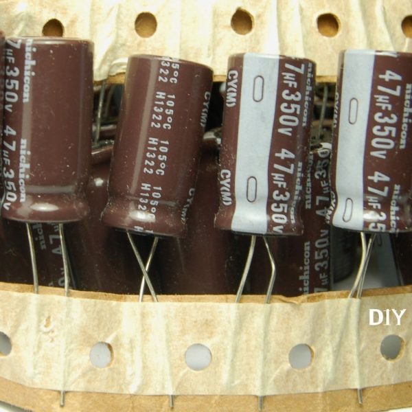 Capacitor Condensador 47uf 350v Electrolitico 16 X 20 Mm