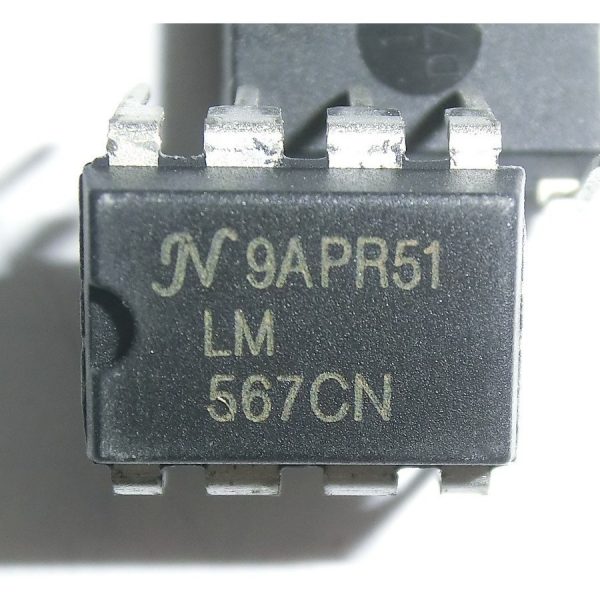Circuito Integrado Lm567cn Lm567 567cn Decodificador De Tono