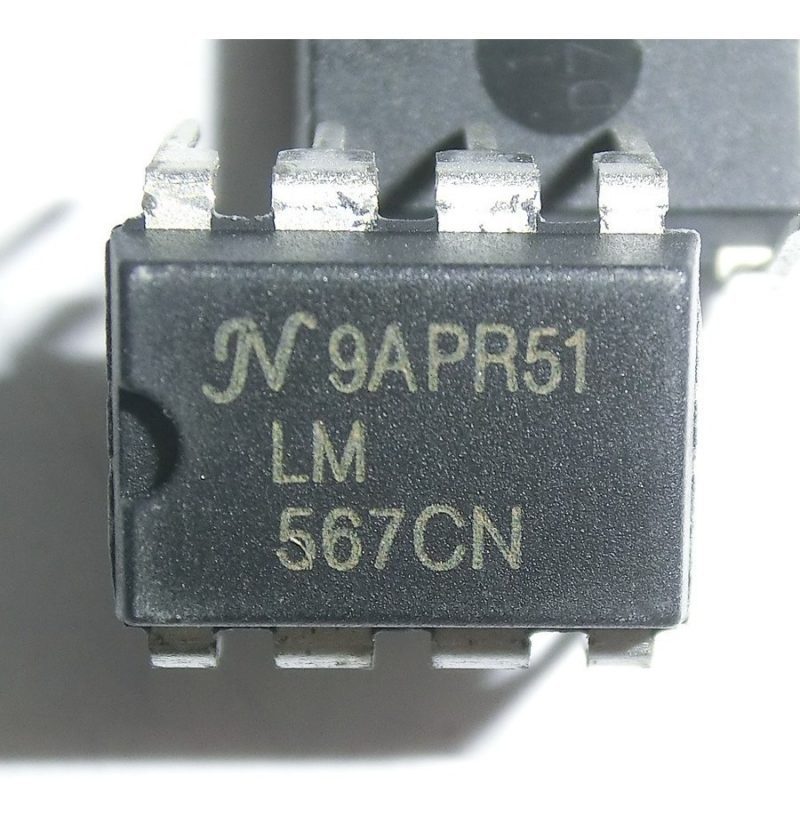 Circuito Integrado Lm567cn Lm567 567cn Decodificador De Tono