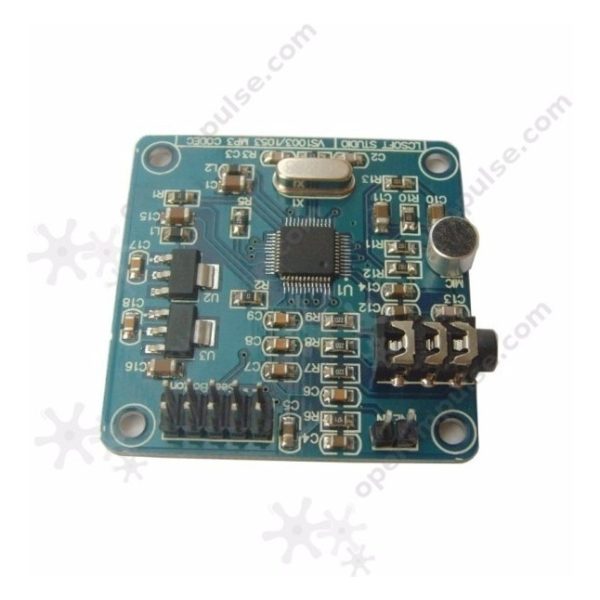 Arduino Pic Decodificador, Codificador Audio Mp3 Wav Wma Mic