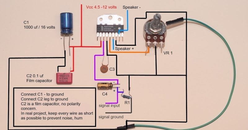Tda7056 Tda7056a Circuito Integrado (18v - 7ma) De Audio - Image 3