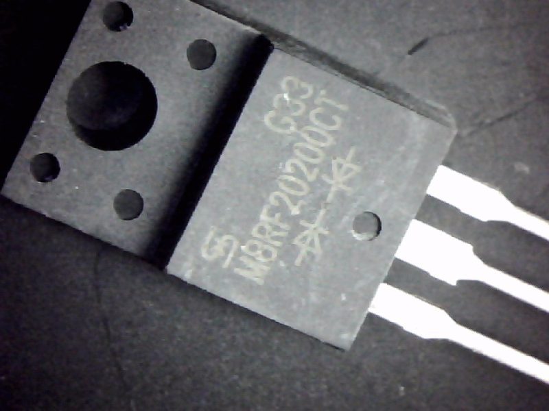 Mbr20100ct 20100 Ct 100v 20a Rectificador Schottky Original - Image 2