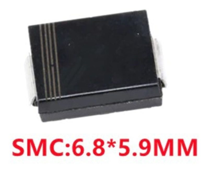 3 X Ss54 Smc Diodo Schottky De RecuperaciÃ³n RÃ¡pida 40v 5a - Image 2