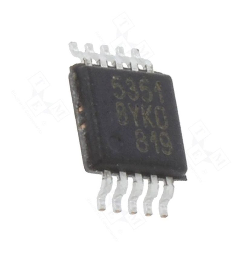 Generador De Reloj Cmos 5351a Si5351a 5351, Msop-10