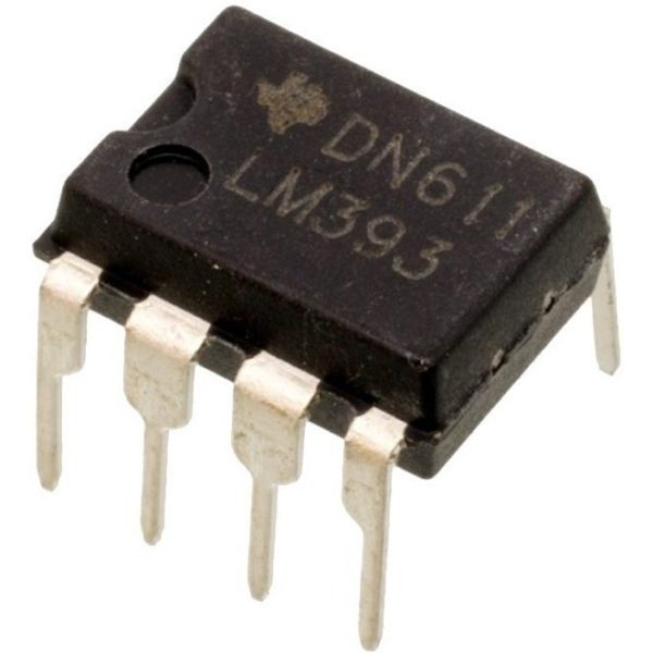 2 X Lm 393 Lm393n Lm393 Comparador Dual Dip8
