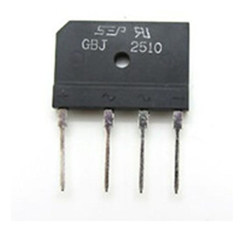 Gbj2510 Gbj2510-f Rectificador En Puente 1000v 25a Original