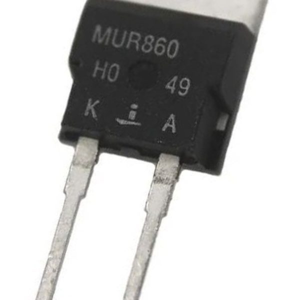 Mur860 Diodo Rectificador 8a 600v Ultra Fast To220 Lot 850un