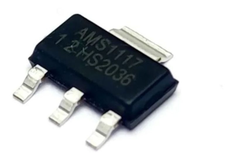 Pack 5 Unid. Regulador De Voltaje Ams1117, 1.2v Sot-223 Smd - Image 2