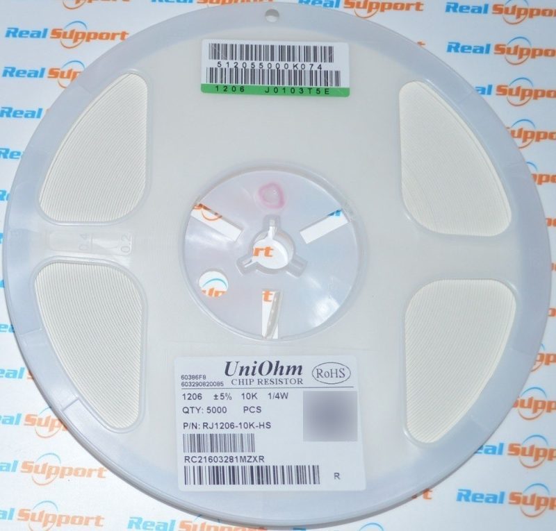 Resistencia De 10k Ohm 5% 1/4w 1206 392 Chip 20 Unidades - Image 3
