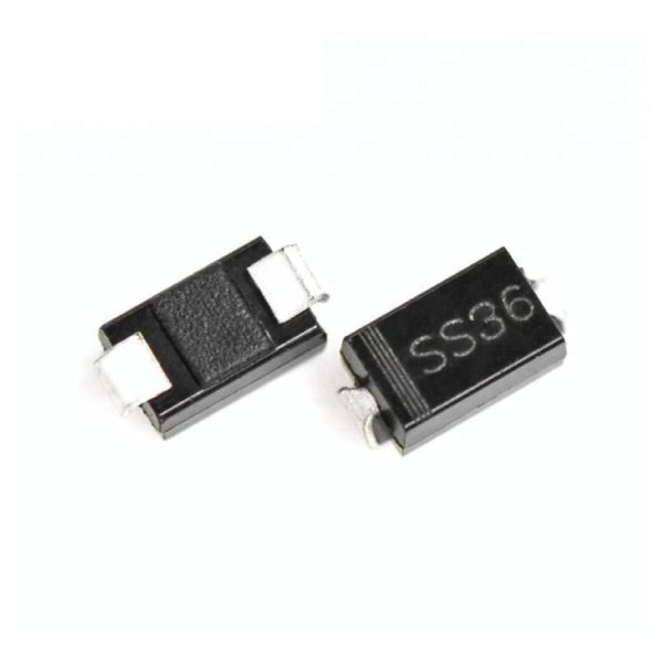 5 X Diodo Ss36 Ss36 = Sk36 Smc 7 X 6mm Diodo Schottky 60v 3a