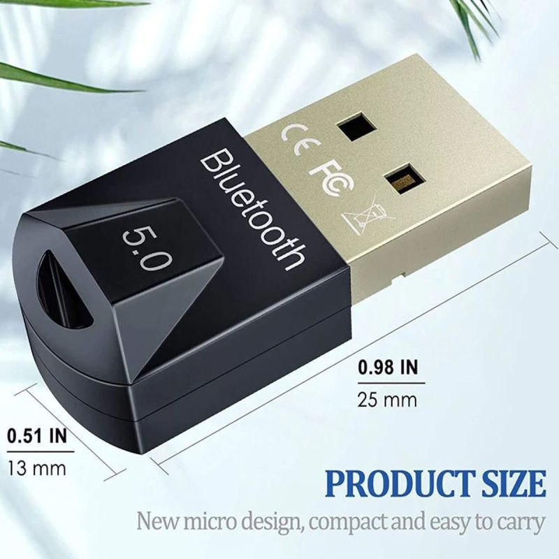 Adaptador Usb Bluetooth 5,0 Dongle Para Pc Ordenador - Image 6