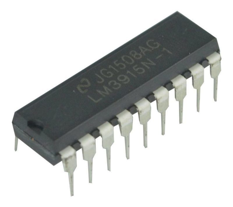 Lm 3915 Lm3915 Lm3915n Driver Display Barra 10 Led Vumetro