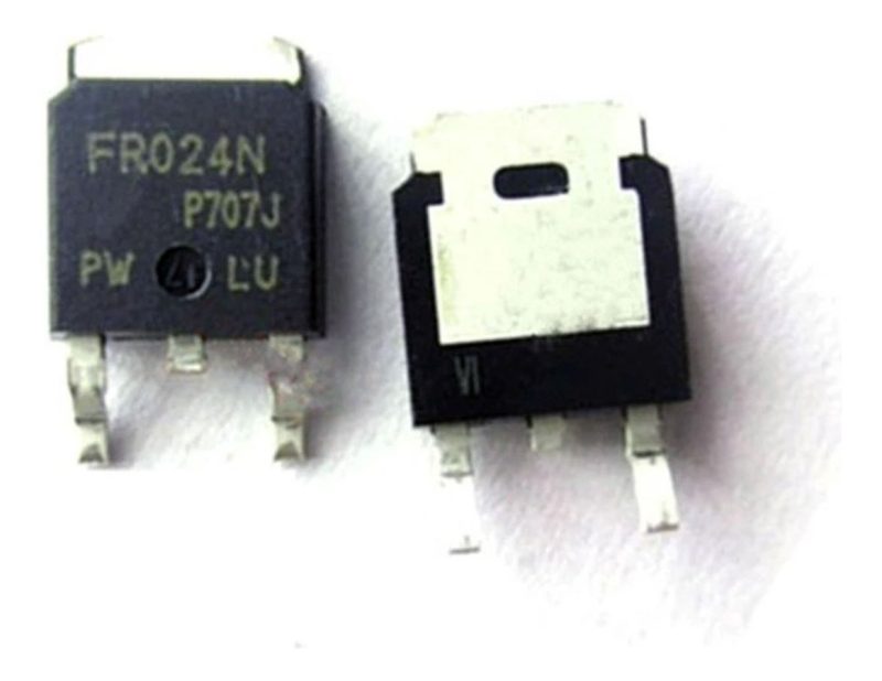 2 X Irfr024n Mosfet N Irfr024n-252 Fr024n To252 55v 16a