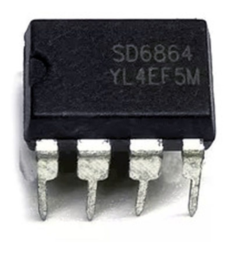 Sd6864 Dip8 Sd 6864 Dip-8 Chip De Gestion Ic