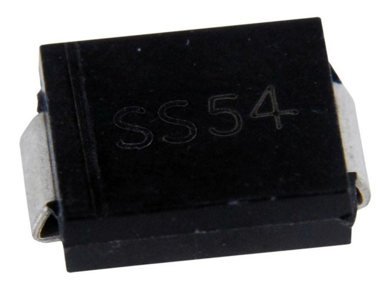 3 X Ss54 Smc Diodo Schottky De RecuperaciÃ³n RÃ¡pida 40v 5a
