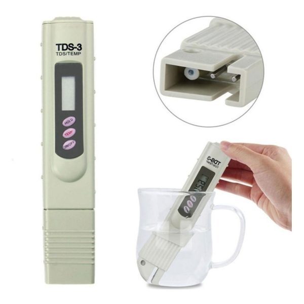 2 X Tds-3 Meter Temp Ppm Digital Lcd Tester Calidad Del Agua
