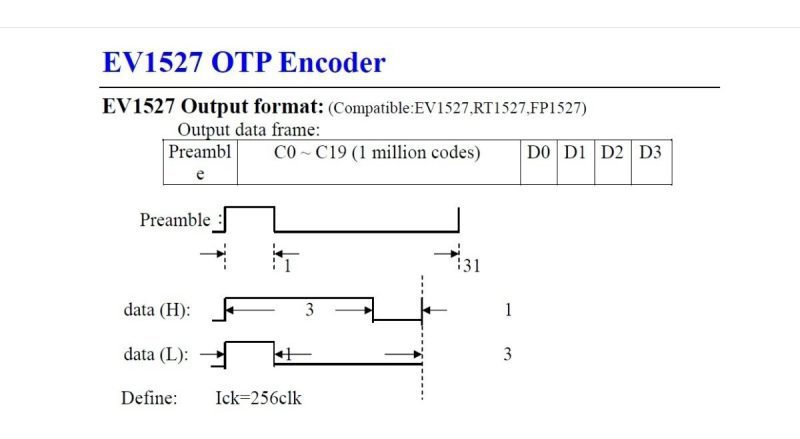 Ev1527 Hs1527 Ic 100% Original Chip Rf Sop8 - Proyectos - Image 3