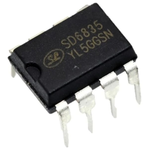 Sd6835 Sd 6835 Sd-6835 Regulador Pwm Pfc Smps Dip8 Ic Ci