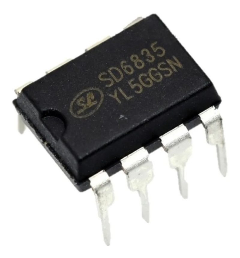 Sd6835 Sd 6835 Sd-6835 Regulador Pwm Pfc Smps Dip8 Ic Ci