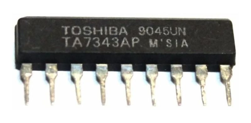 Ta7343ap 9p Sip Ic Circuito Integrado