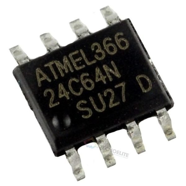 10 X 24c64n 24c64 Memoria Eeprom 2.7-5v I2c Smd Soic-8