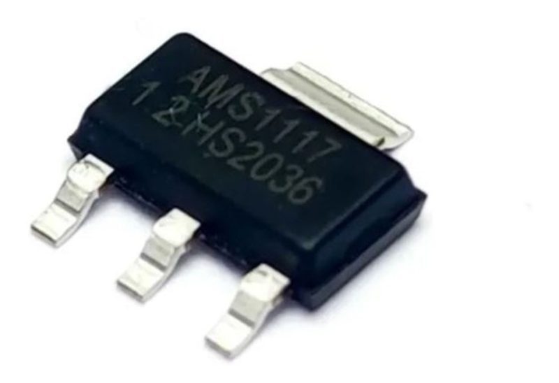 Pack 10 Unid. Regulador De Voltaje Ams1117, 1.2v Sot-223 Smd - Image 2