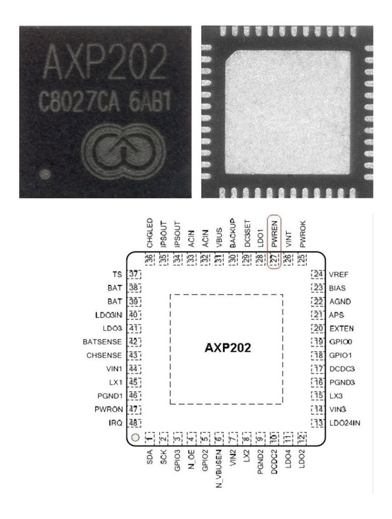 Microchip De Control De AlimentaciÃ³n Axp202  Tablet - Image 2