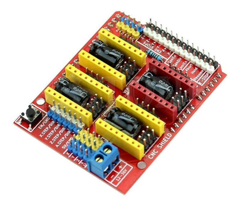 Cnc Grbl Shield V3 Arduino, Acabados De Calidad