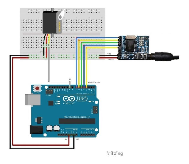 MÃ³dulo De DecodificaciÃ³n Dtmf Mt8870 Mt8870d Arduino, Micro - Image 3
