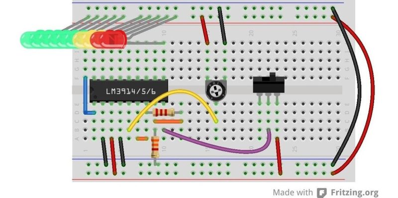 2 X Circuito Integrado Lm3914n Lm3914n-1 Lm3914 Dip-18 - Image 3