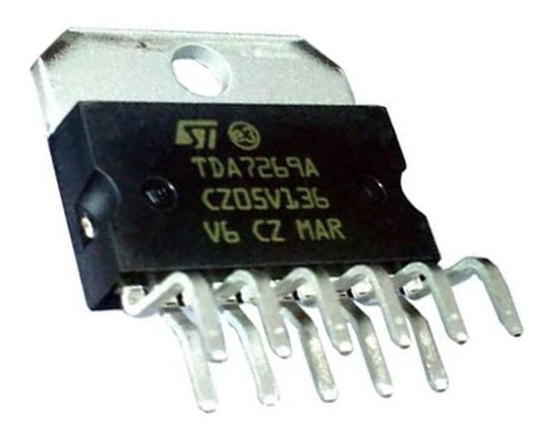 Circuito Integrado Tda7269a Capsula Zip * Tda7269 14w Stereo