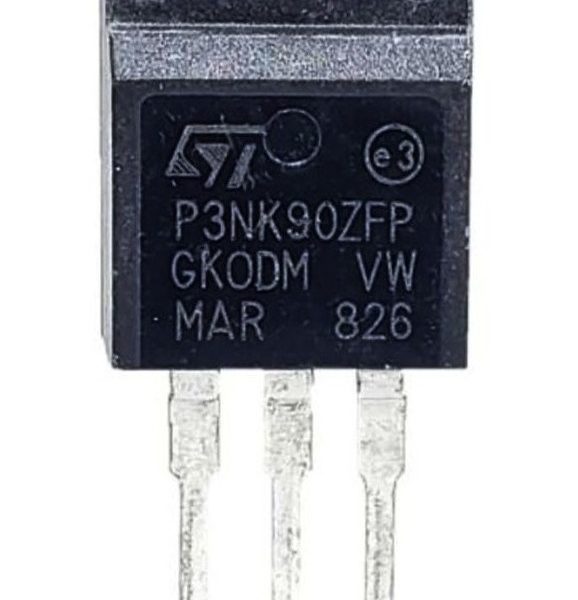 P3nk90zfp Mosfet Stp3nk90zfp P3nk90zfp To-220f 900 V 30a