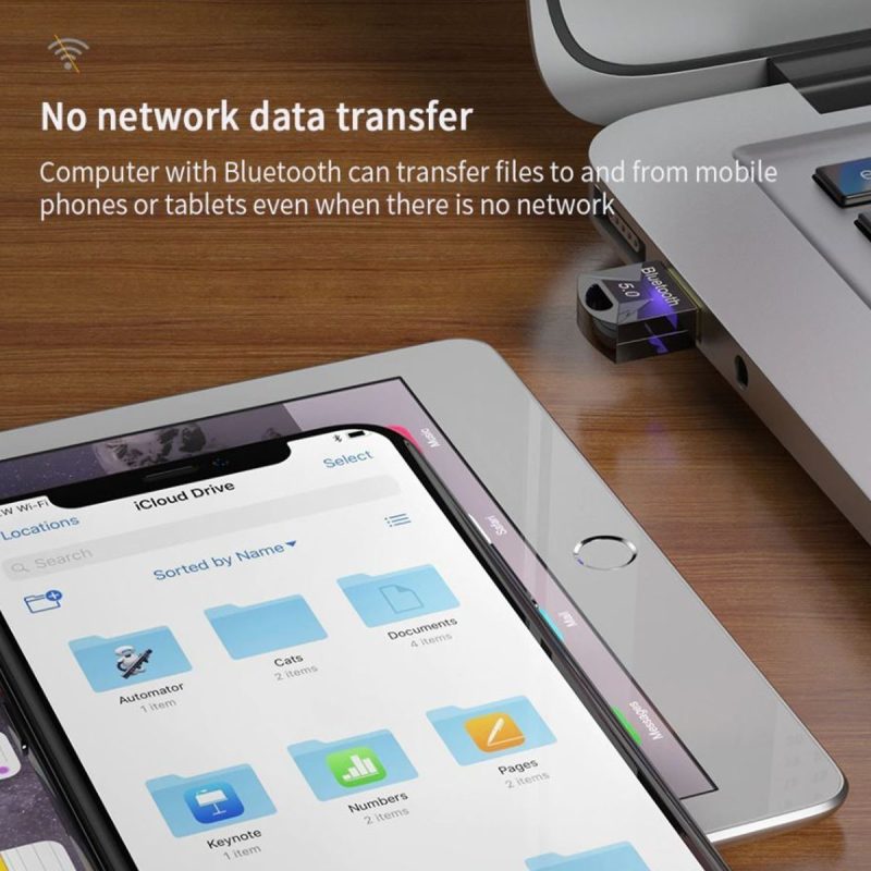 Adaptador Usb Bluetooth 5,0 Dongle Para Pc Ordenador - Image 4